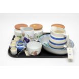 A selection of kitchen ware and other ceramics