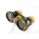 A pair of early 20th Century opera glasses,