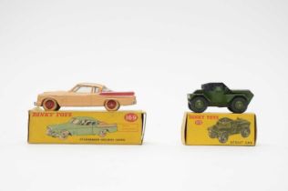 Two Dinky Toys diecast models