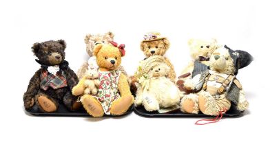 A collection of Robin Rive limited edition teddy bears