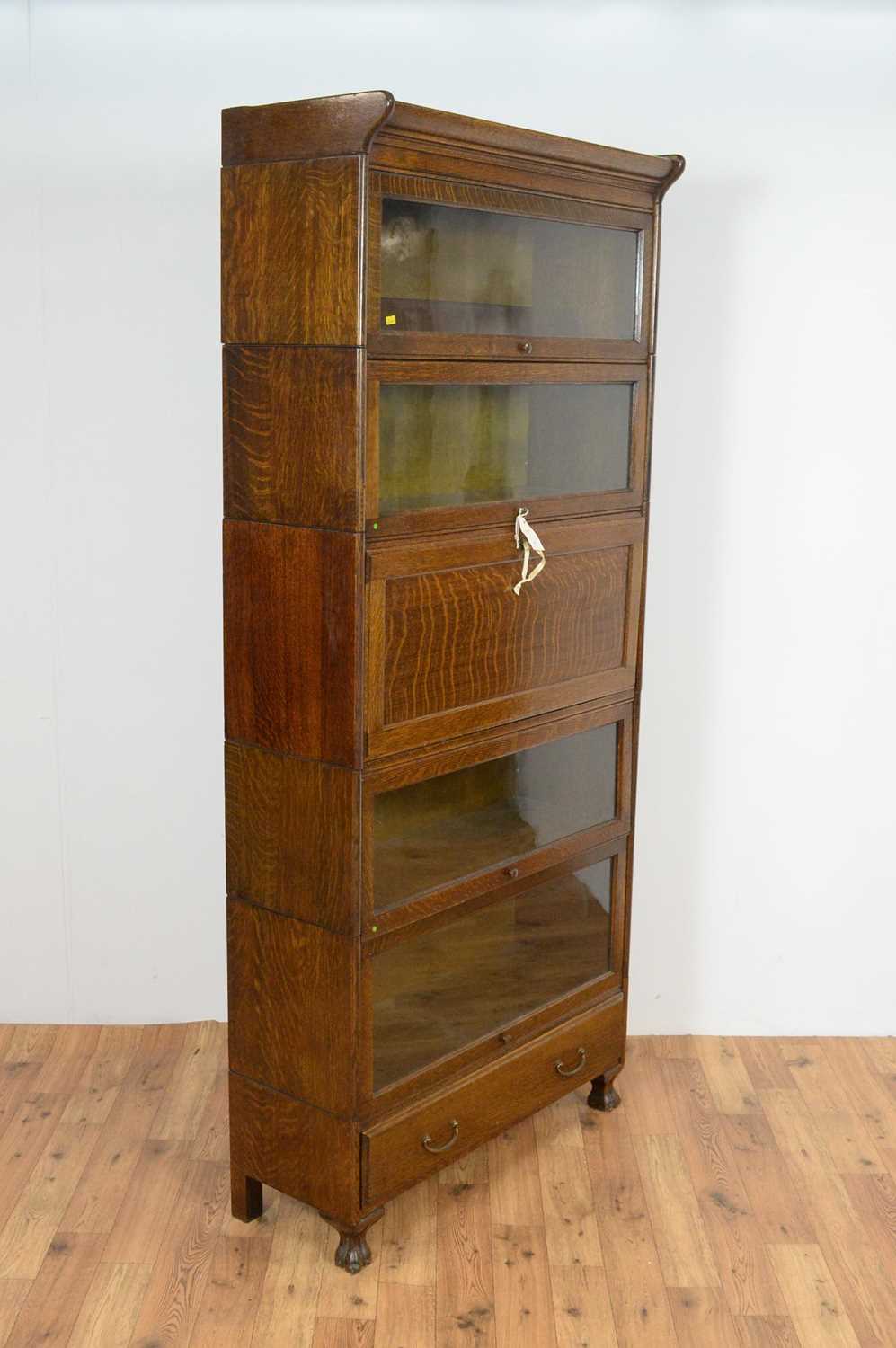 An early 20th Century five tier Globe Wernicke style bookcase - Image 2 of 4