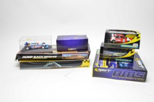 A collection of Scalextric items