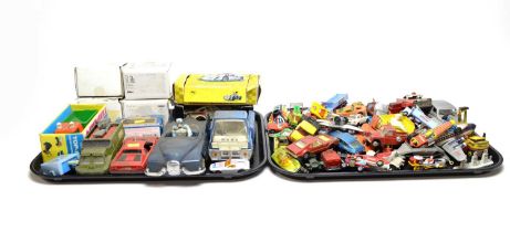 A collection of diecast model vehicles