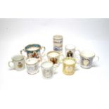 A selection of Royal Commemorative and other ceramics