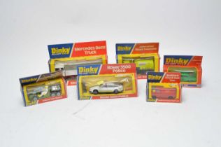 A collection of Dinky Toys diecast models