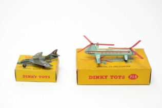 Two Dinky Toys diecast models