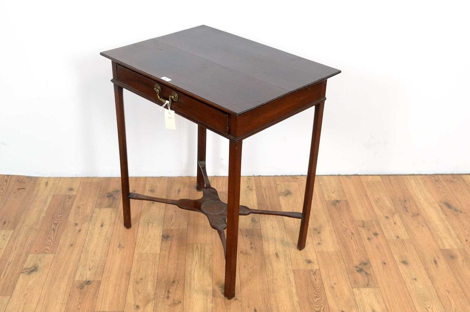 Georgian mahogany side table