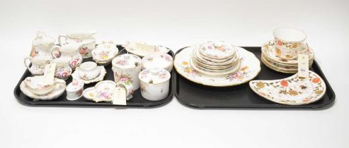 A collection of Royal Crown Derby ‘Derby Posies’ decorative ceramics; and other items