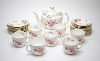 A Royal Crown Derby ‘Derby Posies’ pattern tea service