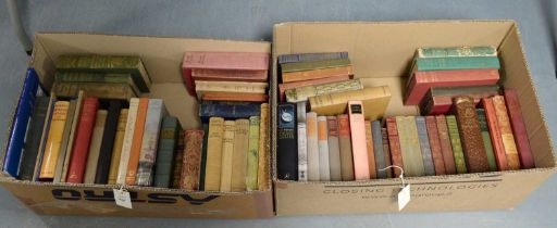A selection of books relating to literature