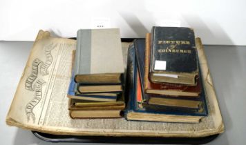 A collection of books relating to Scotland