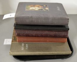 A selection of 20th century photo and postcard albums