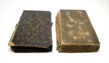Two 19th Century postcard albums