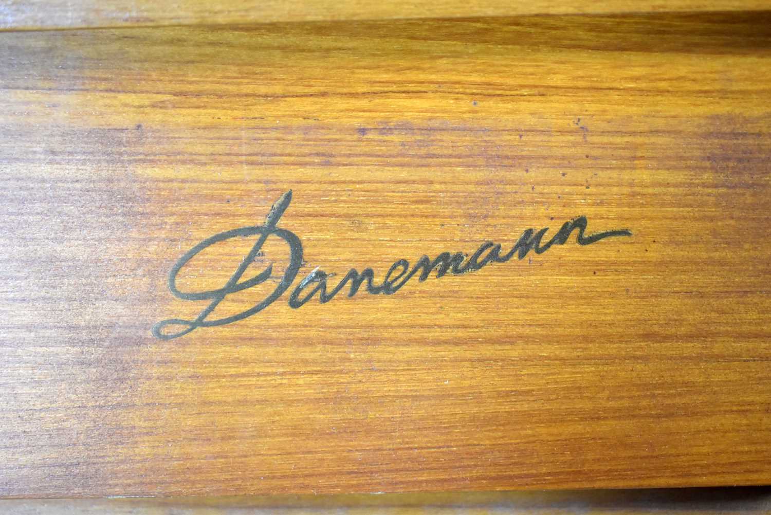 A Daneman upright piano, in a teak case - Image 3 of 3