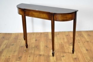 Bevan Funnell: a reproduction model V877 mahogany hall/console table