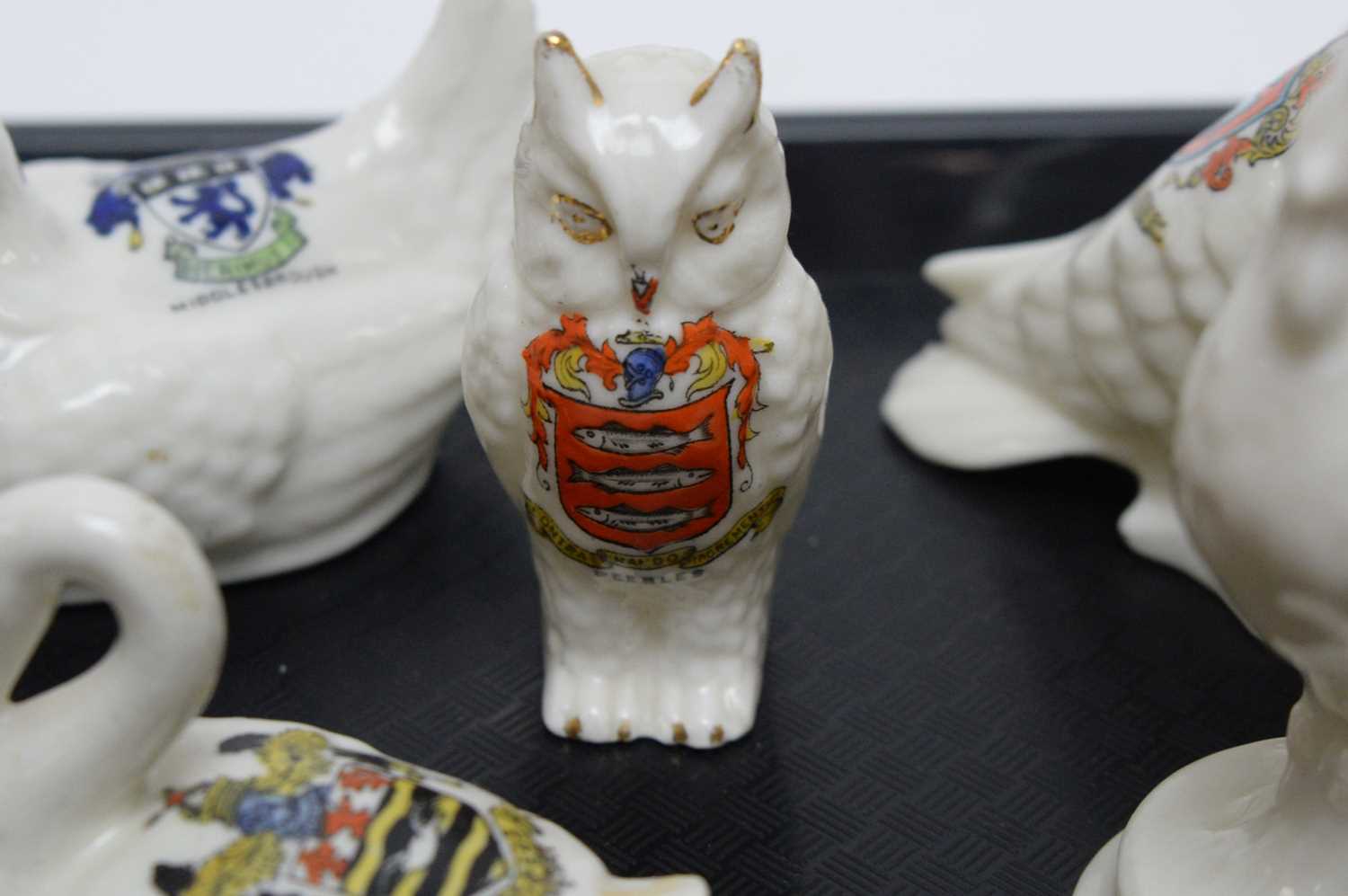 A collection of crested ceramic animal figures - Image 4 of 5