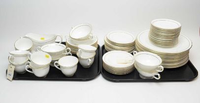 A Royal Worcester ‘Contessa’ pattern dinner and tea service