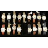 A full set of Army Trade Pattern Military manual wind wristwatches