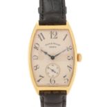 Franck Muller Cintree Curvex: an 18ct yellow gold-cased automatic wristwatch