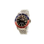 Rolex Oyster Perpetual GMT-Master Superlative Chronometer: a steel-cased automatic wristwatch