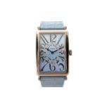 Franck Muller Long Island: an 18ct white gold-cased automatic wristwatch