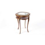 A 20th Century faux kingwood bijouterie table in the French taste