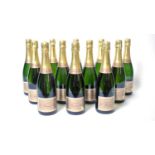 L. Benard-Pitois, Brut Reserve champagne, twelve bottles