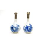 Pair of Chinese rosewater sprinklers, Kangxi