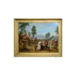 Manner of Pieter de Molijin - A Midsummer Kermesse | oil