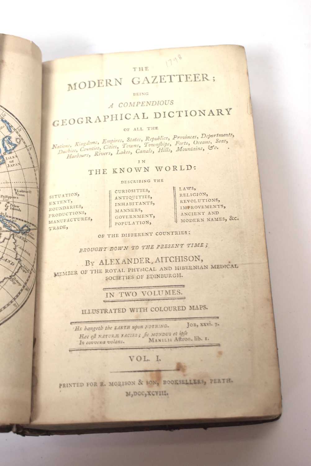 Aitchison's Modern Gazetteer - Image 2 of 7