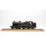 A mid-20th Century 4-6-0 scratch built electric model locomotive of a steam train