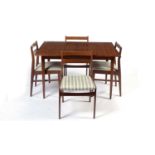 Meredew: a mid-Century teak dining table and chairs