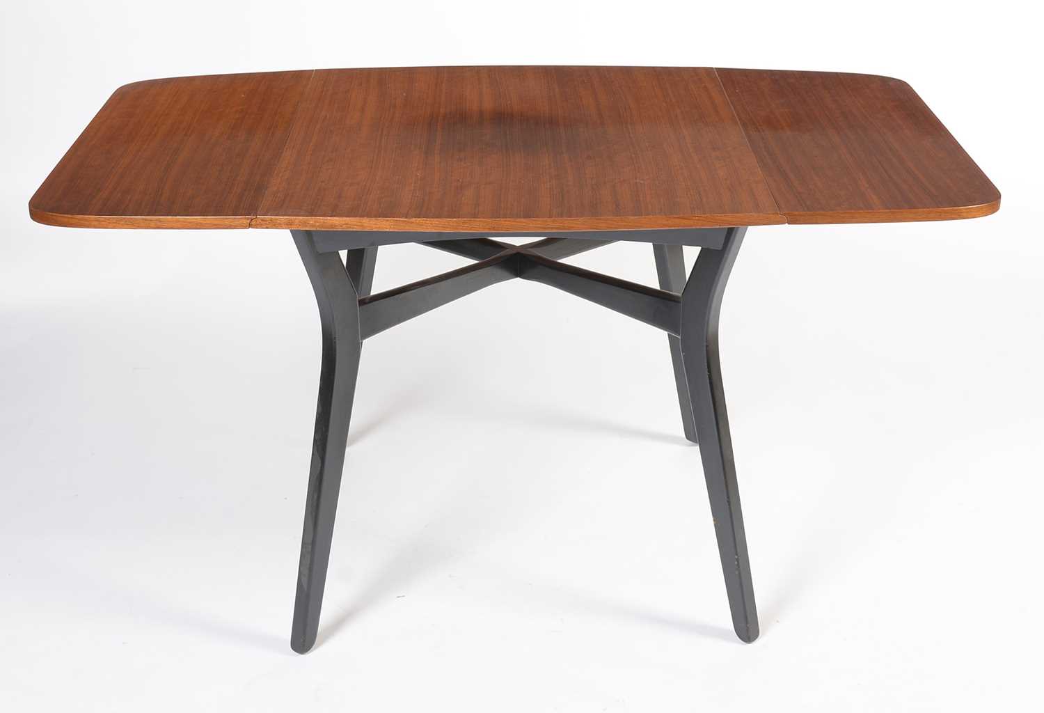 G Plan: A 'Librenza' tola wood dining table and chairs - Image 3 of 14