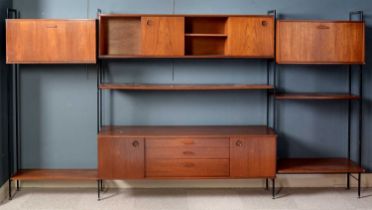 Avalon: a mid-Century three bay modular wall unit