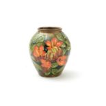 Moorcroft Tiger Lily vase