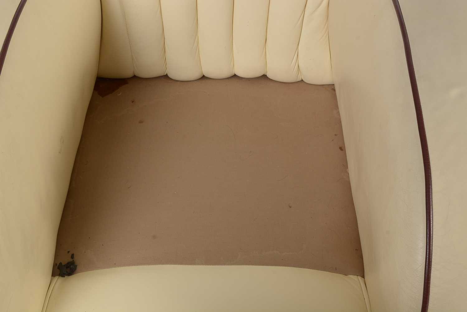 An Art Deco Cloud sofa three piece suite - Image 5 of 21