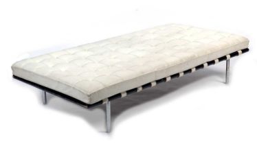 After Mies van der Rohe - a large contemporary Barcelona style daybed