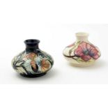 Two Moorcroft vases