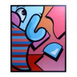 Mr Penfold - Stripes and Shapes | acrylic