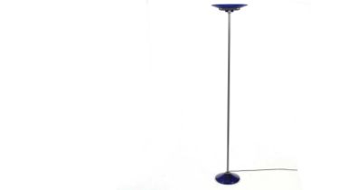 Arteluce - Jill floor lamp: a 1970s acrylic and blue glass standard lamp