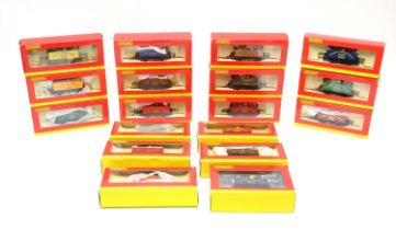 A full run of Hornby 00-gauge 'Merry Christmas' wagons from 2005-2022, all boxed.