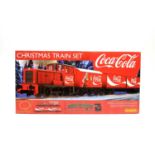 Hornby 00-gauge Coca-Cola Christmas Train Set, boxed.