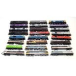 00-gauge Diesel Electric trains, unboxed