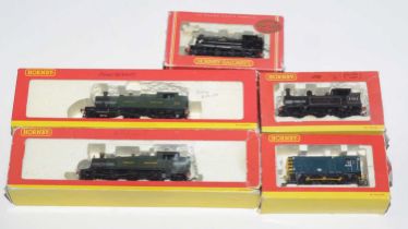 Six Hornby 00-gauge locomotives