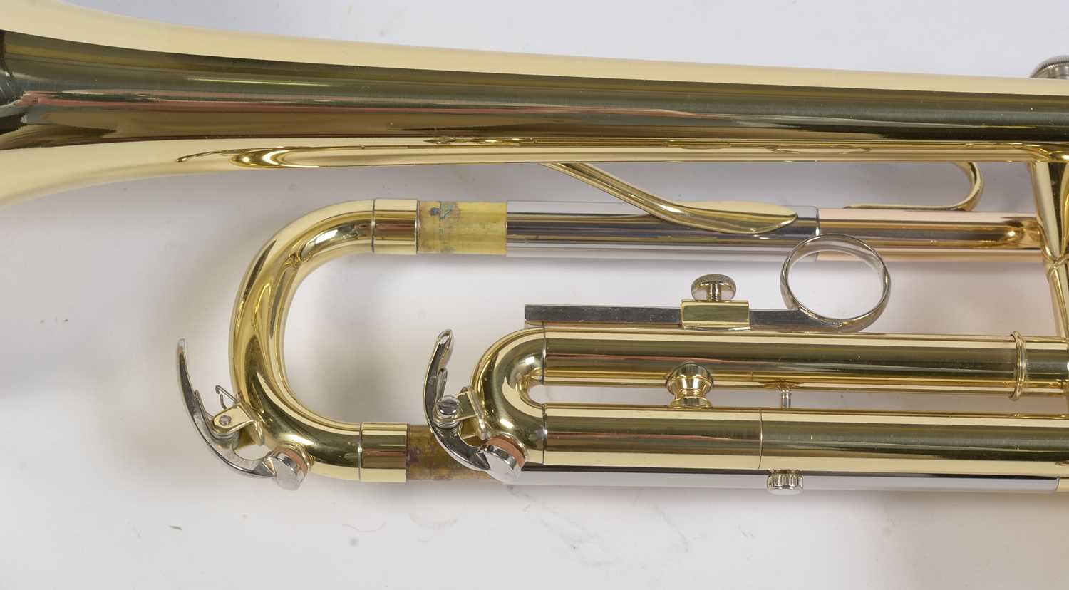 Yamaha 2320E Bb trumpet, cased - Image 4 of 13