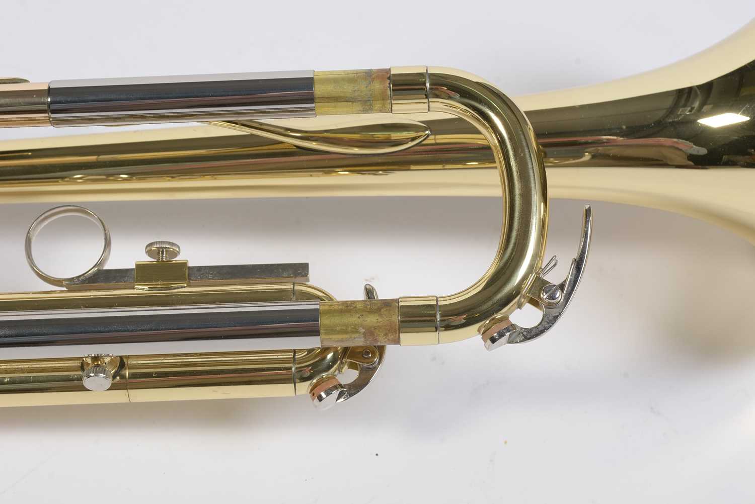Yamaha 2320E Bb trumpet, cased - Image 6 of 13