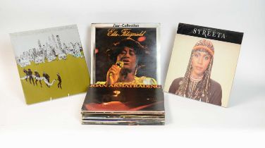 A collection of Female Vocalist LPs