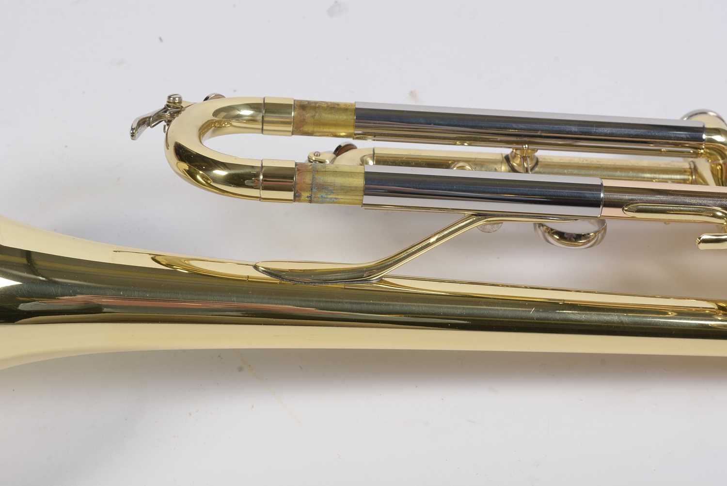 Yamaha 2320E Bb trumpet, cased - Image 7 of 13