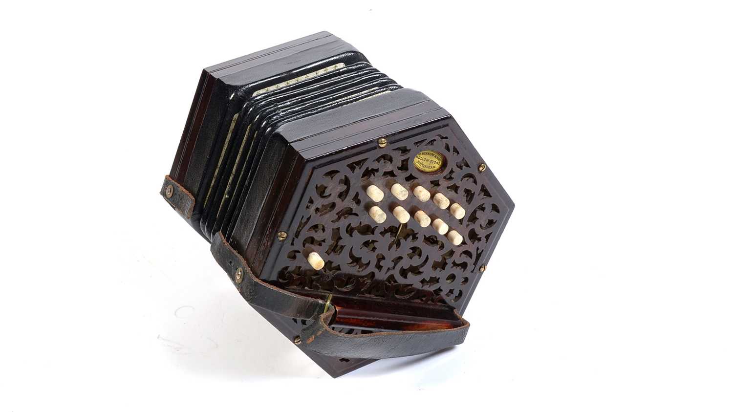 Lachenal 20 button Anglo system concertina