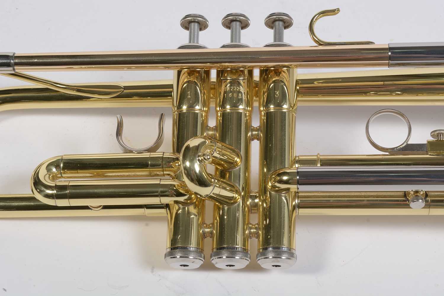 Yamaha 2320E Bb trumpet, cased - Image 8 of 13